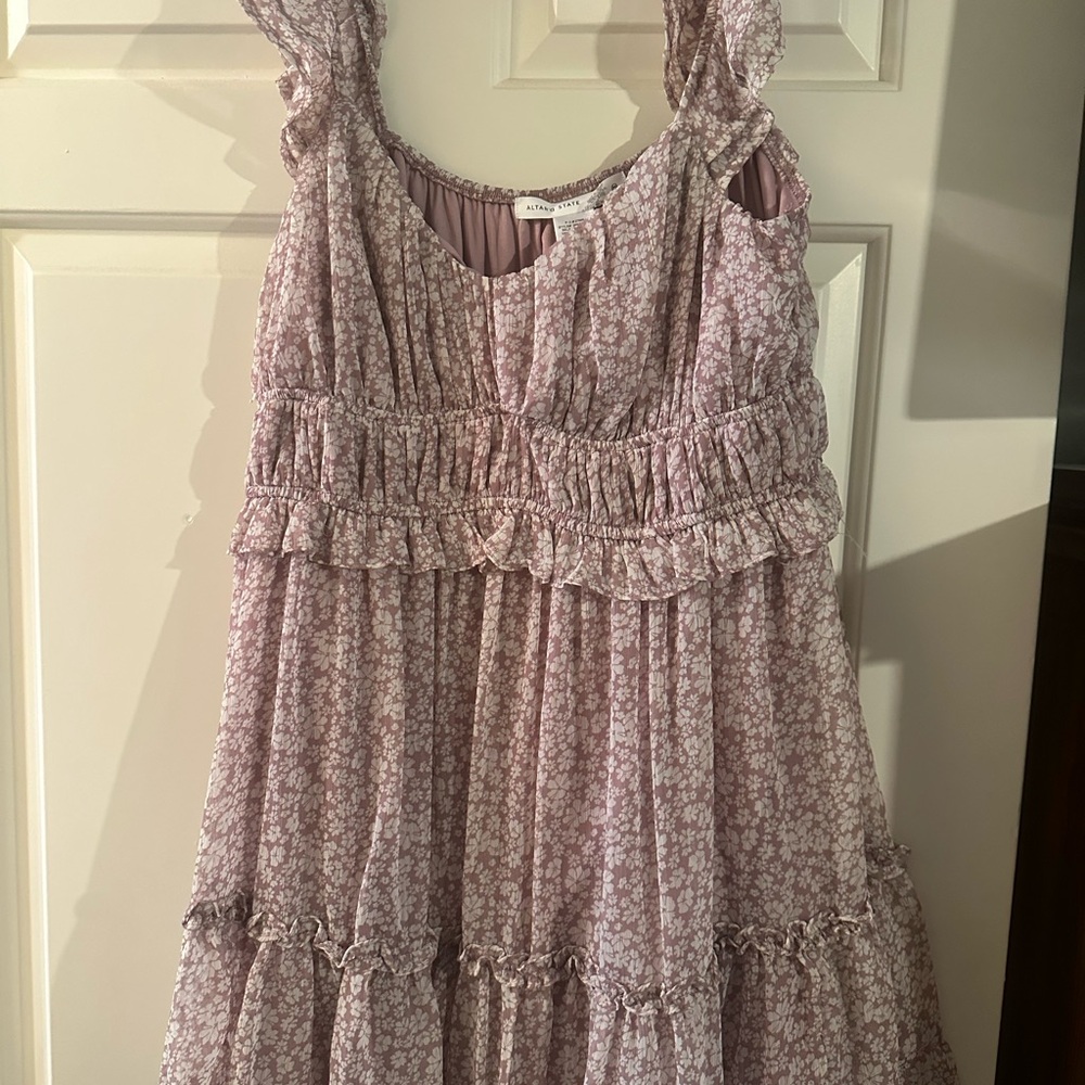 Altard State Floral Ruffle Dress - Picture 2 of 3